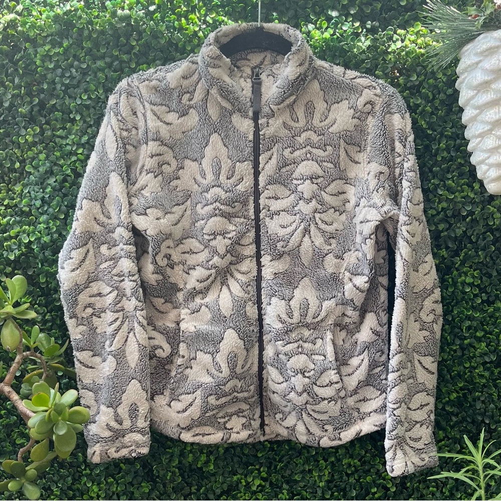 Grey Patterned Jacket - Picture 2 of 7